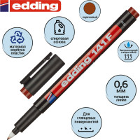 Перманентный маркер для проекторных пленок EDDING круглый наконечник, 0.6 мм, коричневый E-141#7 1183499