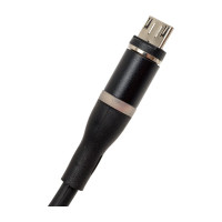 Магнитный кабель USB 2.0 A вилка -Micro USB Pro Legend черный 1 м. PL1151