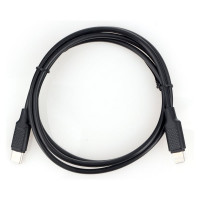 Кабель Cablexpert USB2.0, Type-C/Lightning, 3А, 20Вт, PD, медь, 1м, черный, пакет, CCP-USB-CMLM2-1M