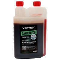 Минеральное моторное масло GARDEN ECO 2-х тактное с дозатором VERTON 01.12543.12552