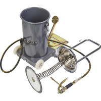 Нагнетатель солидола с ножным приводом KraftWell 15 л KRW1798.FN