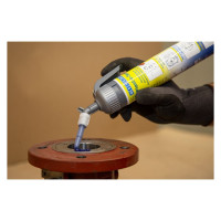 Пластичный материал WEICON Plast o Seal 300 г, сохраняет эластичность, синий wcn30000300