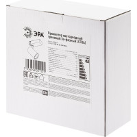 Трековый трехфазный светильник ЭРА SТR303630KW40 узкий луч 3000K белый Б0049774