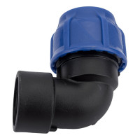 Компрессионный отвод VALFEX ПНД, с внутренней резьбой, 40x1 1/4" 1210012340114