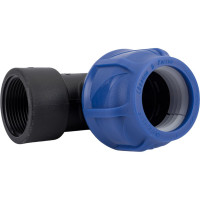 Компрессионный отвод VALFEX ПНД, с внутренней резьбой, 40x1 1/4" 1210012340114