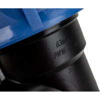 Компрессионный переходной тройник VALFEX ПНД, с наружной резьбой, 63- 2"-63 1210026320063