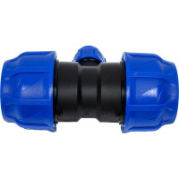 Компрессионный переходной тройник VALFEX ПНД, 63-25-63 1210012632563