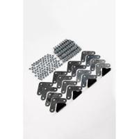 Стеллаж ООО ФУРАМА СТФ 2000x1100x300 мм, 7 полок, серый СТФ201130-7