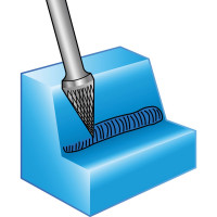 Борфреза твердосплавная форма M (8x18 мм; хвостовик 6 мм) NORGAU 077145080