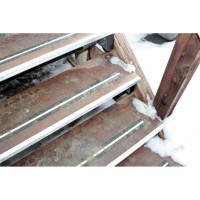 Ступень с алюминиевым кантом Lucky Guy 1000x300 мм, влагостойкая фанера 030 01 1000300 БФ