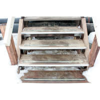 Ступень с алюминиевым кантом Lucky Guy 1000x300 мм, влагостойкая фанера 030 01 1000300 БФ