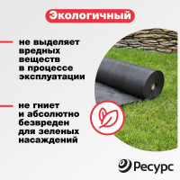 Геотекстиль Геосад (1.6х25 м; 40 кв.м; 150 г/кв.м) Ресурс 21535