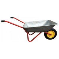 Садовая тачка Yard одноколесная, грузоподъемность 80 кг, объем 65 л 66-8-065