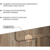Соединитель TDM ELECTRIC КМС 16х16 сосна упаковка 4 шт SQ0411-0251