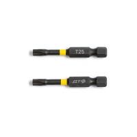 Бита ударная Дело Техники 1/4", Т25 × 50 мм, 2шт. 795622