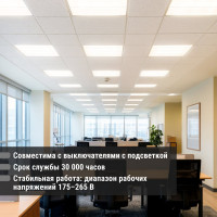 Лампа светодиодная TDM ELECTRIC НЛ-Т8-20 Вт-230 В-4000 К–G13, 1200 мм, матовая, стекло, непов. Народная SQ0340-1503