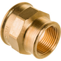 Муфта Viega ВВ, 1", 3/4", бронза RX, переходная 266356