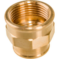Муфта Viega ВВ, 1", 3/4", бронза RX, переходная 266356
