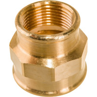 Муфта Viega ВВ, 1", 3/4", бронза RX, переходная 266356