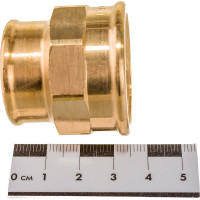 Муфта Viega ВВ, 1", 3/4", бронза RX, переходная 266356