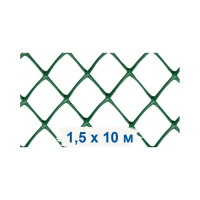 Заборная решетка ПРОТЭКТ Эконом 1.5х10 м, хаки З-40/1,5/10 х