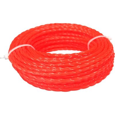 Леска (2 мм; 15 м; витой квадрат) для триммера vertextools YK-777-2-15