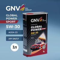 Синтетическое моторное масло GNV Global Power Sport 5W-30 Synthetic C3, 1л GPS1M10564010130530001
