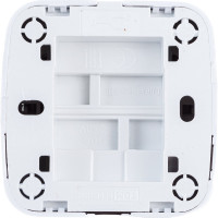 Переключатель белый, на 2 направления 1-клавишный TDM ELECTRIC, открытой установки с подсветкой IP20 10А серия "Дача" Народная SQ1824-0006