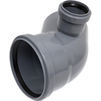 Универсальный отвод VALFEX 110/50x45, левый, внутренняя канализация 23111150