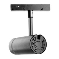 Светодиодный магнитный светильник FERON MGN304 трековый низковольтный, 10W, 800 Lm, 4000К, 90 градусов, черный 41951