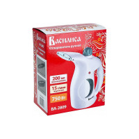 Отпариватель ВАСИЛИСА ВА-2809 белый с зеленым, 750 Вт, объем резервуара 200 мл Р1-00008208