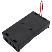 Отсек для элементов питания Robiton Bh2x18650 с двумя проводами PK1 16491