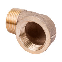 Угол Viega, 90, НВ, 1", бронза RX 264048