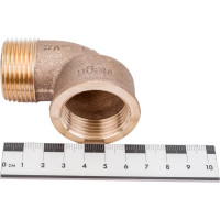 Угол Viega, 90, НВ, 1", бронза RX 264048