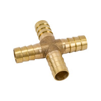 Крест под шланг елочка 12 мм Pegas pneumatic 3604