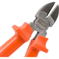 Бокорезы (кусачки для проводов) TDM ELECTRIC с пластиковыми рукоятками, углеродистая сталь, 180 мм, серия "Гранит" SQ1009-0302