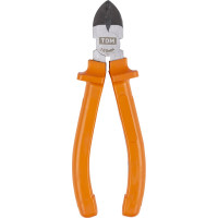 Бокорезы (кусачки для проводов) TDM ELECTRIC с пластиковыми рукоятками, углеродистая сталь, 180 мм, серия "Гранит" SQ1009-0302