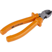 Бокорезы (кусачки для проводов) TDM ELECTRIC с пластиковыми рукоятками, углеродистая сталь, 180 мм, серия "Гранит" SQ1009-0302