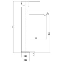Смеситель для умывальника FASHUN A51202