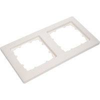 Двухместная рамка Siemens DELTA LINE белый 5TG25520