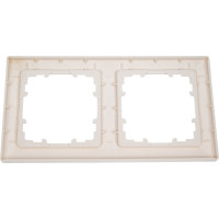 Двухместная рамка Siemens DELTA LINE белый 5TG25520