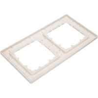 Двухместная рамка Siemens DELTA LINE белый 5TG25520