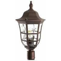 Садово-парковый светильник FERON PL696 столб 60W 230V E27, коричневый 11698