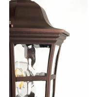 Садово-парковый светильник FERON PL696 столб 60W 230V E27, коричневый 11698