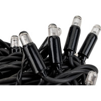 Светодиодная гирлянда ЭРА ERAPS-PM10 нить черная, ПВХ, 10 м, мульт, 100 LED, IP65 Б0056016