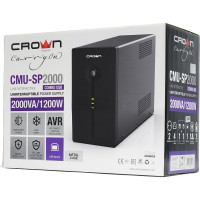 Источник бесперебойного питания CROWN CMU-SP2000COMBO USB CM000003128