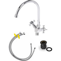 Смеситель для кухни Agger Retro-X хром A1700000