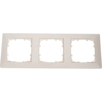 Трехместная рамка Siemens DELTA LINE белый 5TG25530 5TG2553-0