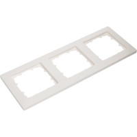 Трехместная рамка Siemens DELTA LINE белый 5TG25530 5TG2553-0