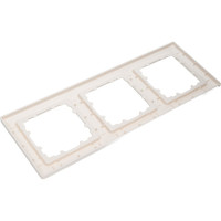 Трехместная рамка Siemens DELTA LINE белый 5TG25530 5TG2553-0